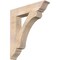 Ekena Millwork Legacy Traditional Smooth Bracket, Douglas Fir, 5 1/2"W x 30"D x 34"H BKT06X30X34LEC01SDF - alternate 1